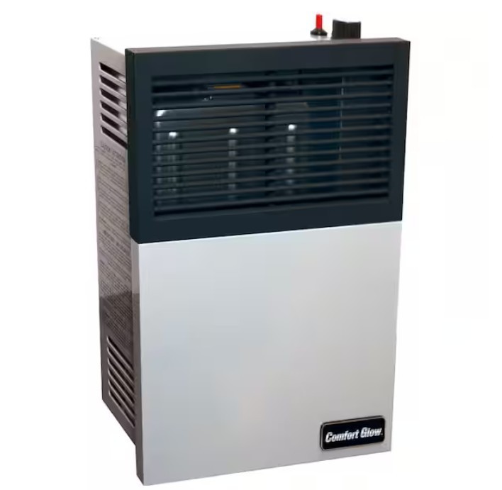 Comfort Glow 11,000 BTU 375 Sq. Ft. Direct Vent NG or LPG Wall Heater Duel Fuel