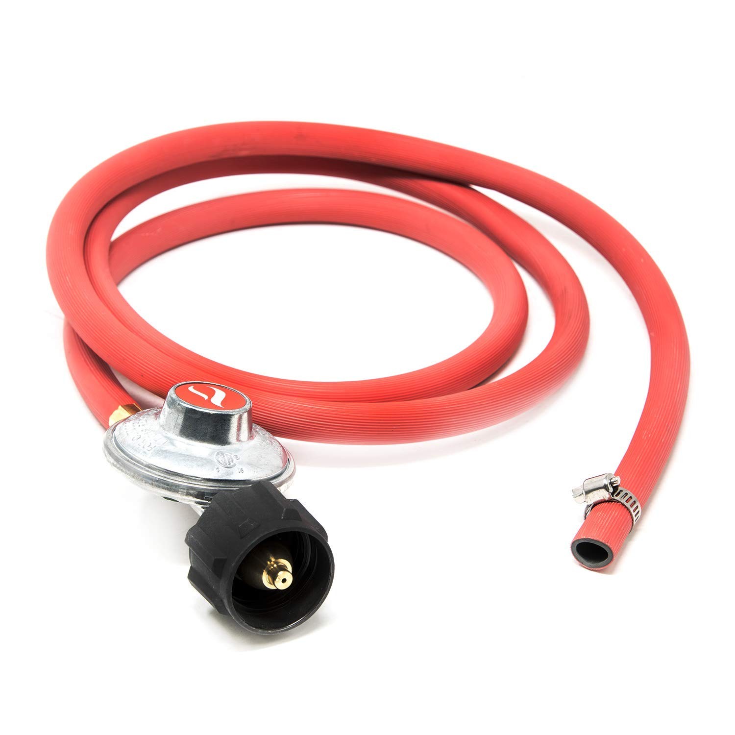 Gas One 2102 New Improved 6 ft Low Pressure Propane Regulator 6 feet, Brown/A