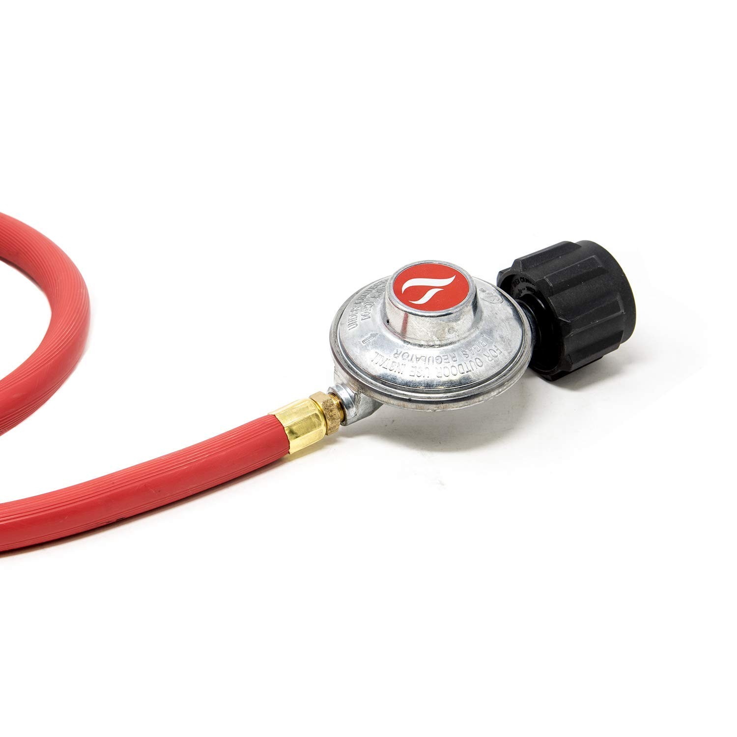 Gas One 2102 New Improved 6 ft Low Pressure Propane Regulator 6 feet, Brown/A