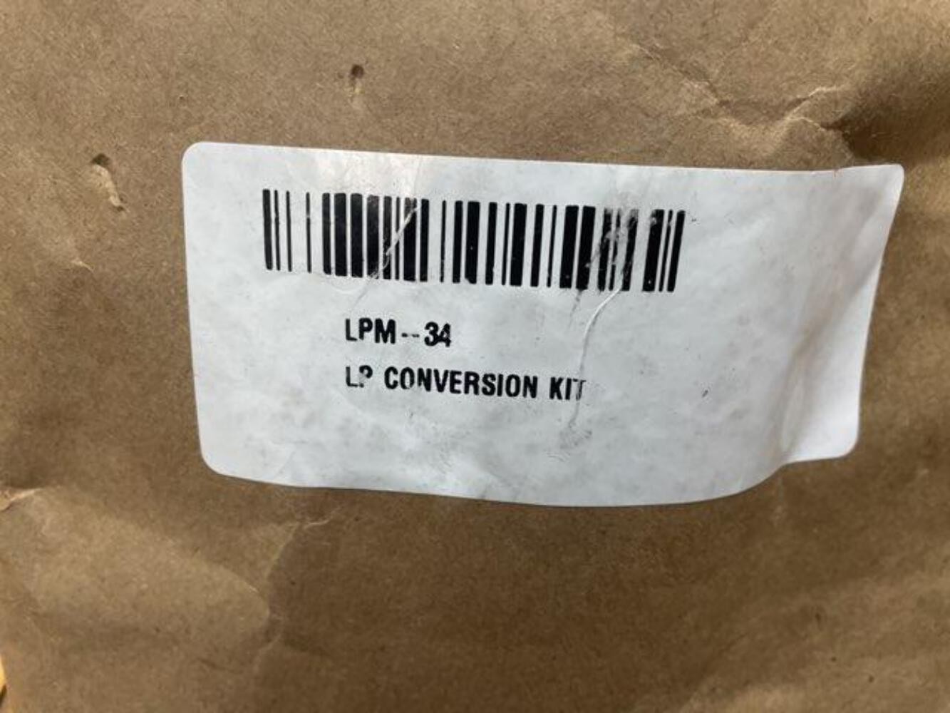 Residio LPM-34 Natural Gas to Propane Conversion Kit (221869)