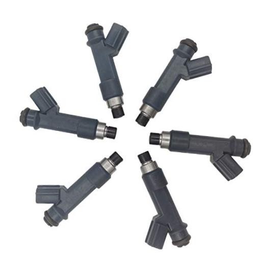 23209-39015 6pcs Set Fuel Injectors Gas Nozzles 12 Holes Replacement for