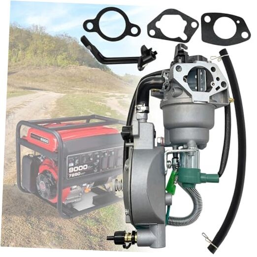 Huayi Dual Fuel Gener-ator Carburetor LPG/CNG Conversion Kit Replacement For