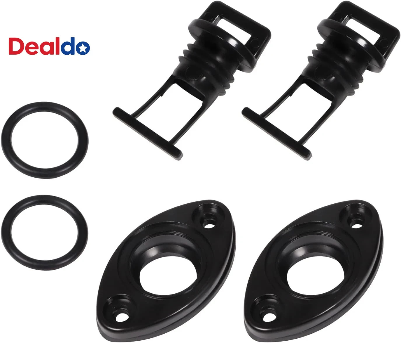 Drain Plug with O-Ring and Base for Sea-Doo for Yamaha for Polaris Gas Tank Repl