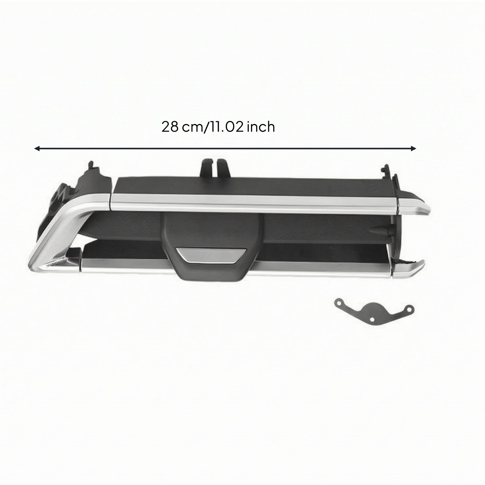 Interior Vent Assembly Mounting Bracket Vehicle Component Black Plastic