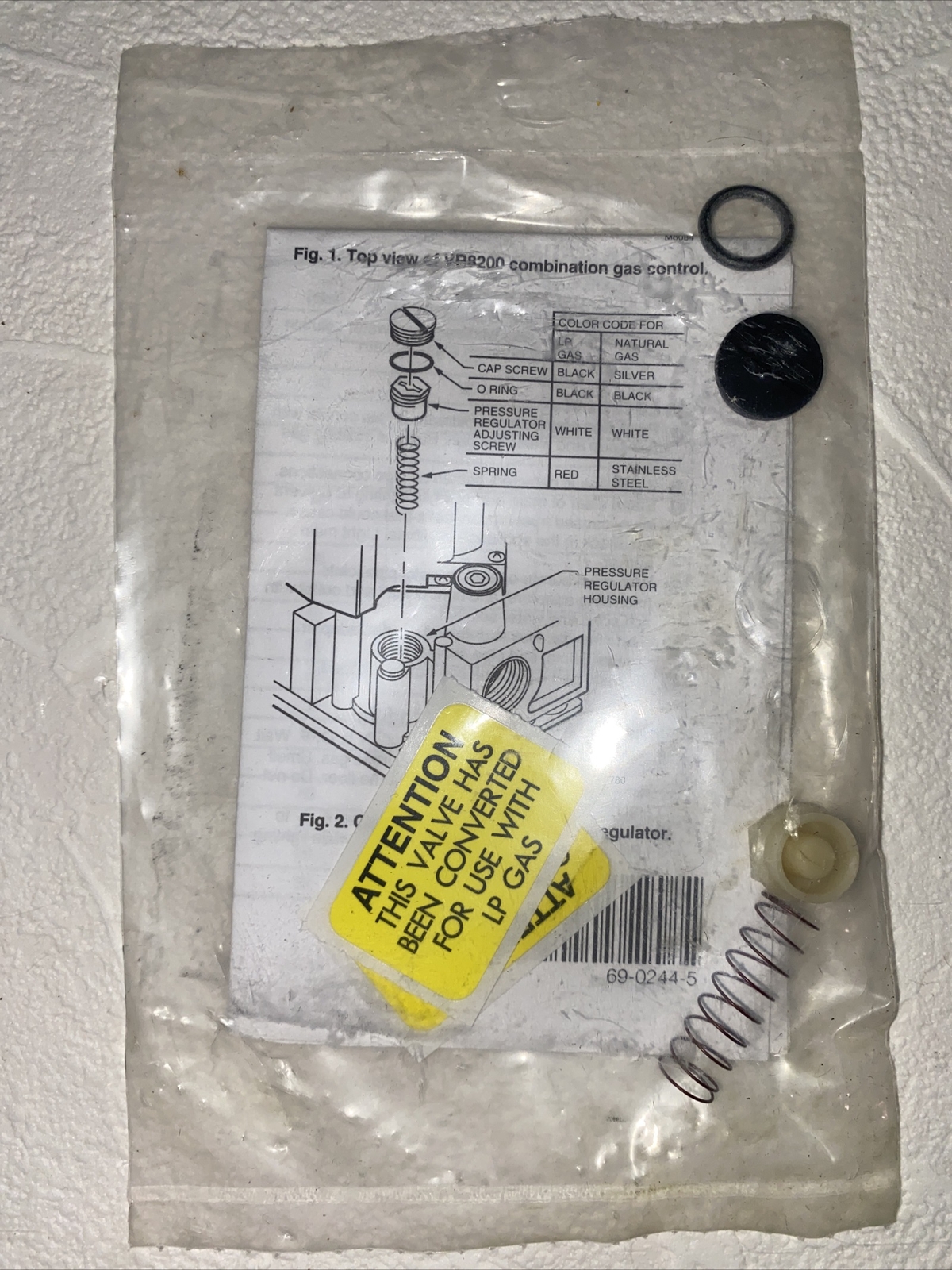 CONVERSION KIT Natural to LP Gas Model 099251