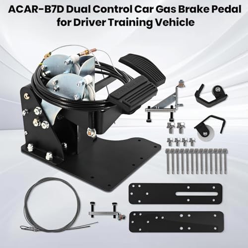 Right Hand Drive Conversion Kit – Gas and Brake Dual Pedal for Passenger Side