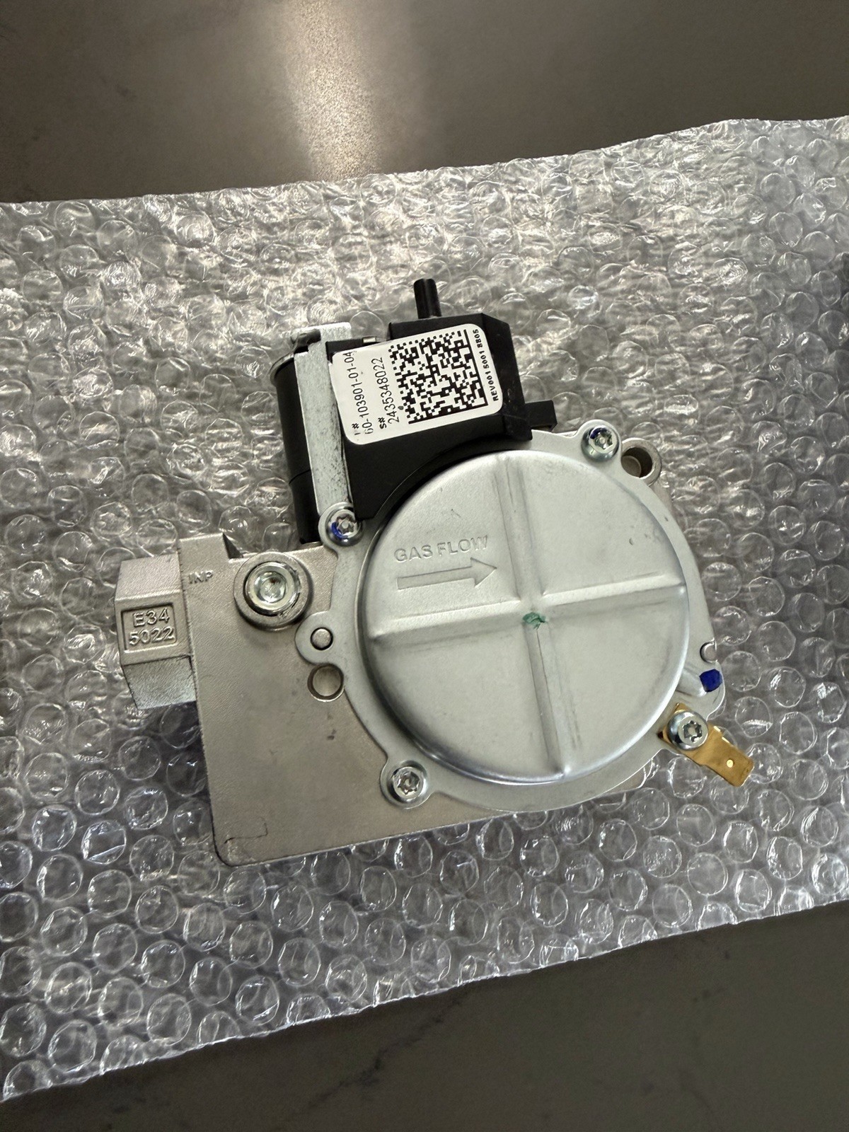 36J23502 – White Rodgers Furnace Gas Valve with LP Kit Single Stage 24 Volt