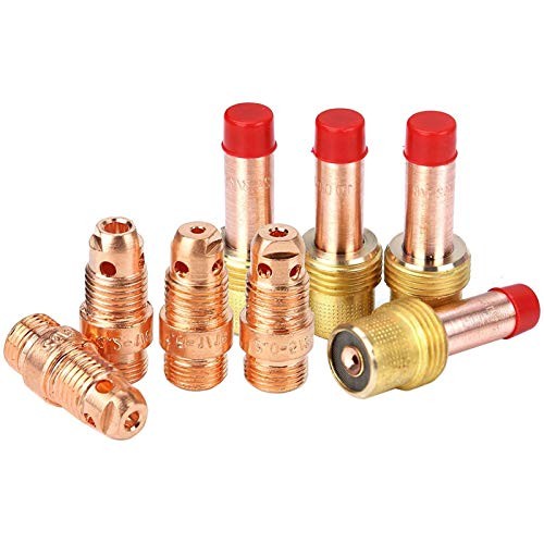 63PCS TIG Welding Torch Accessories kit Nozzle Collets Body Stubb Stubby Gas