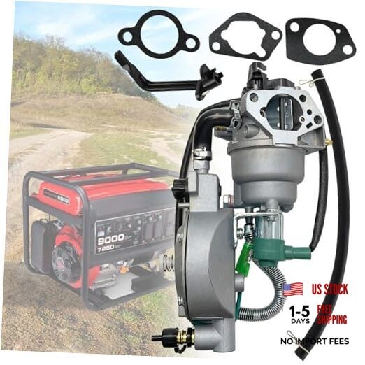 Huayi Dual Fuel Gener-ator Carburetor LPG/CNG Conversion Kit Replacement For