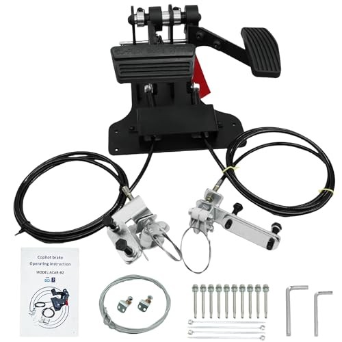Right Hand Drive RHD Conversion Kit,Passenger Side Universal Dual Control Gas