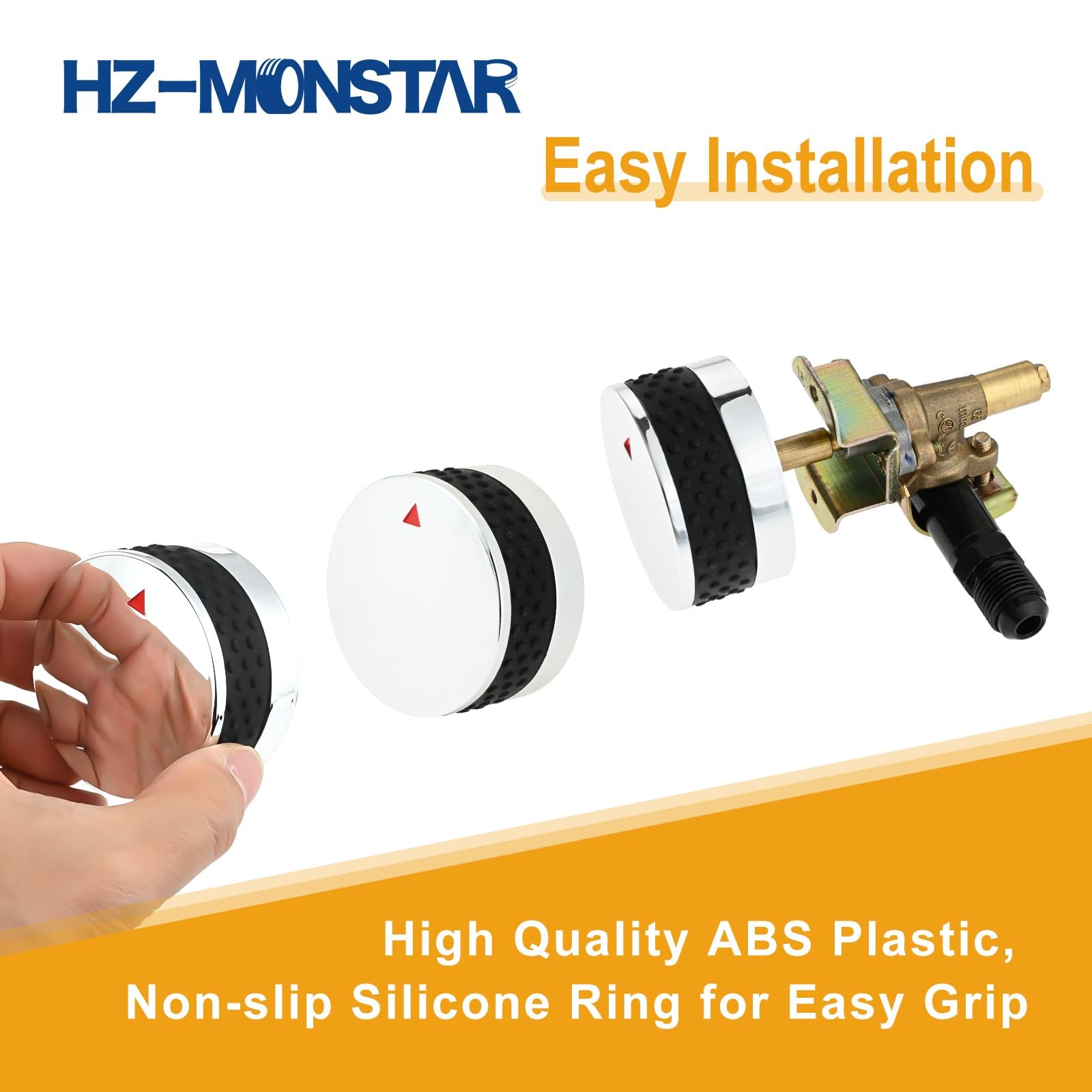HZ-MONSTAR Natural Gas Conversion Control Valve Kit, Grill Burner…