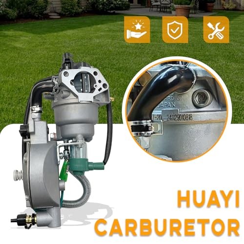 Huayi Dual Fuel Gener-ator Carburetor LPG/CNG Conversion Kit Replacement For