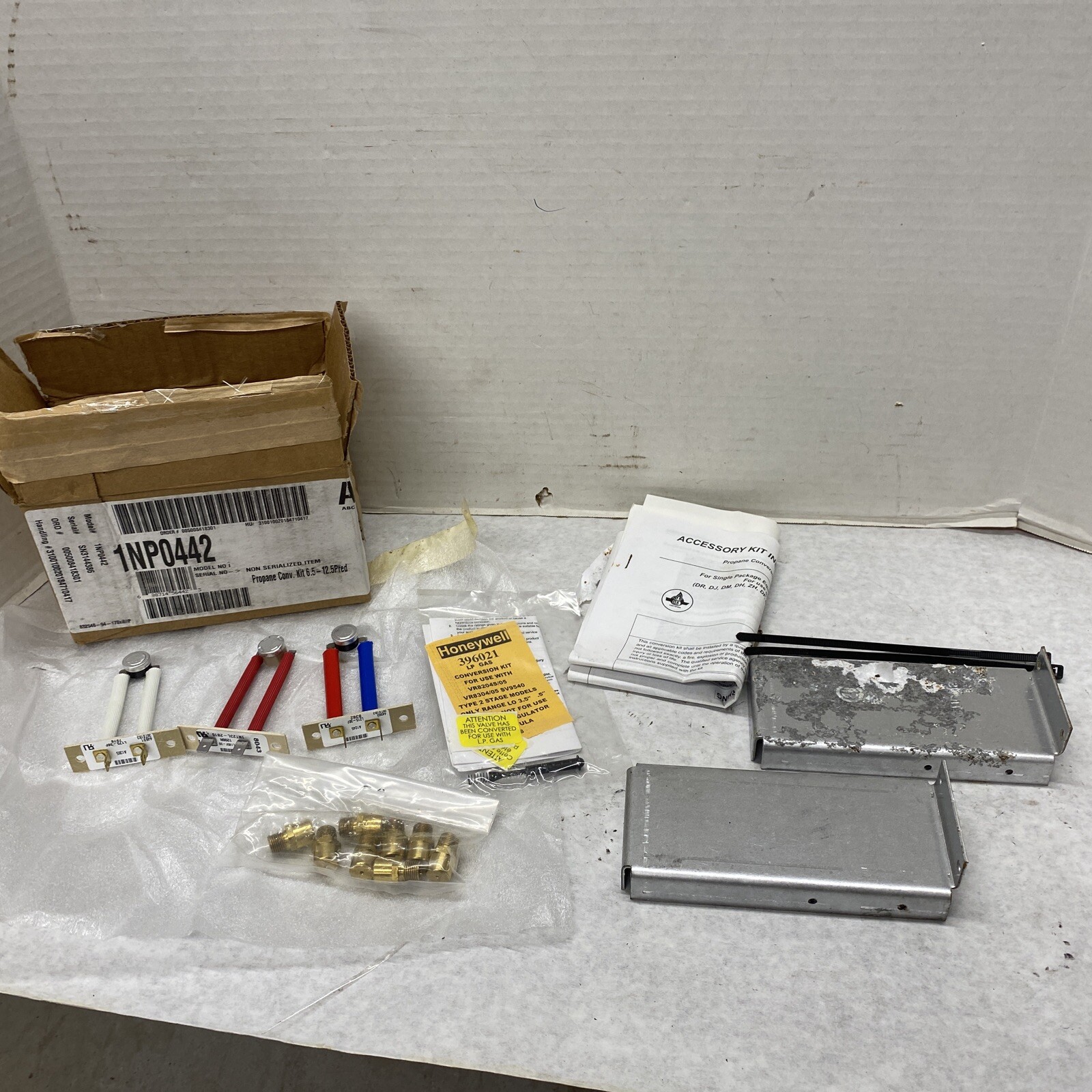 Honeywell LP Gas Conversion Kit 6.5-12.5 Pred Model 1NPO422 AW-01