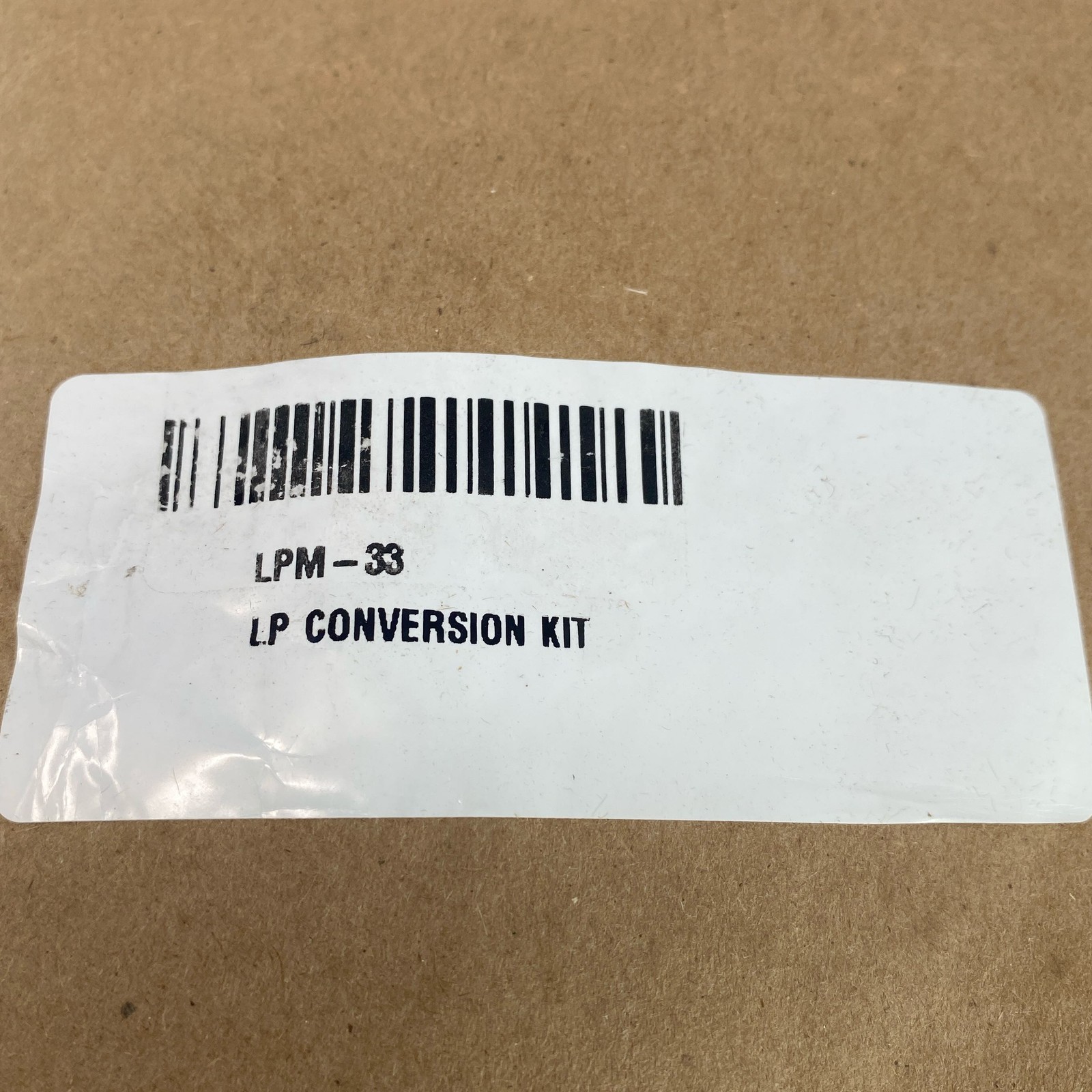 Goodman/Amana LPM-33 Natural Gas to LP Conversion Kit