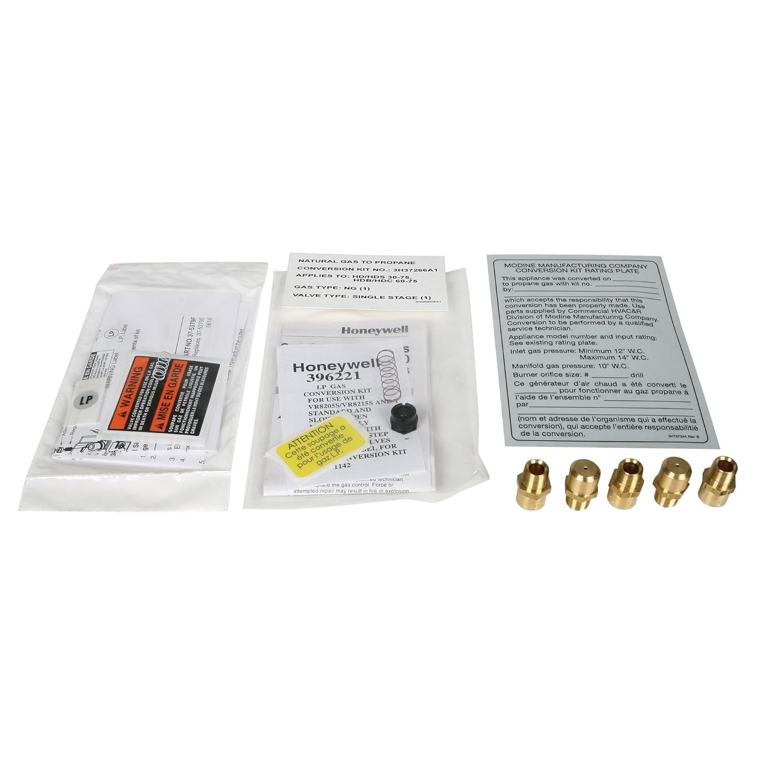 Modine 53079 3H37266-1 Gas Conversion Kit – NG to LP