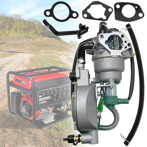 Huayi Dual Fuel Gener-ator Carburetor LPG/CNG Conversion Kit Replacement For