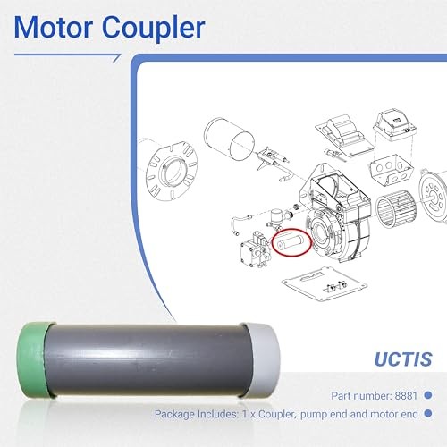 replacement suntec a pump to motor coupler 8881 for waste oil burner heater