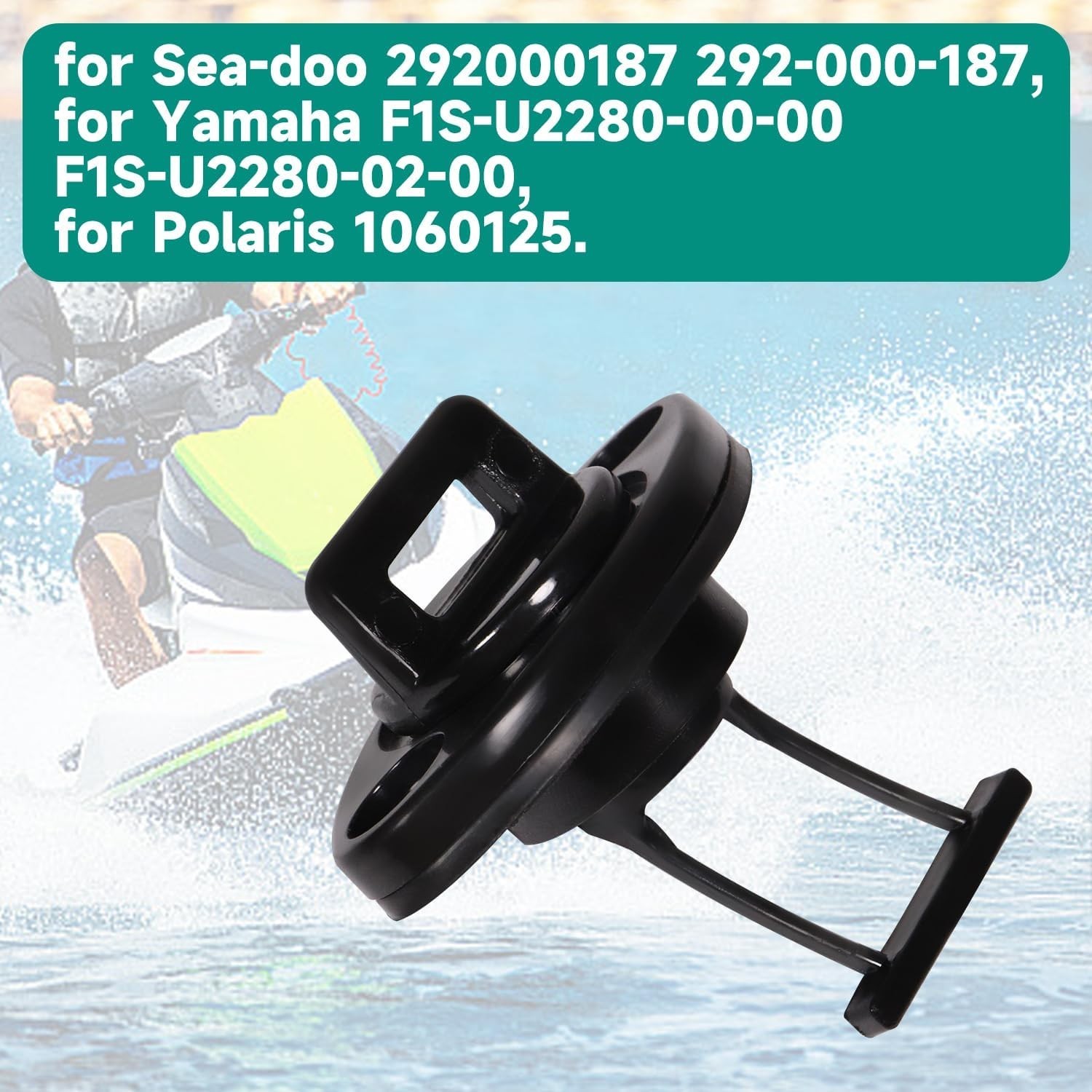 Drain Plug with O-Ring and Base for Sea-Doo for Yamaha for Polaris Gas Tank Repl